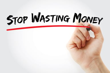 Cost of failure - stop wasting money