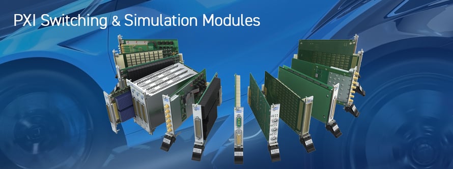 PXI Switching and Simulation Modules from Pickering